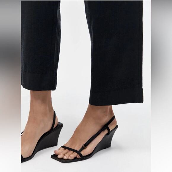 ST.AGNI Brassiere Wedges Black 37 - Picture 7 of 13